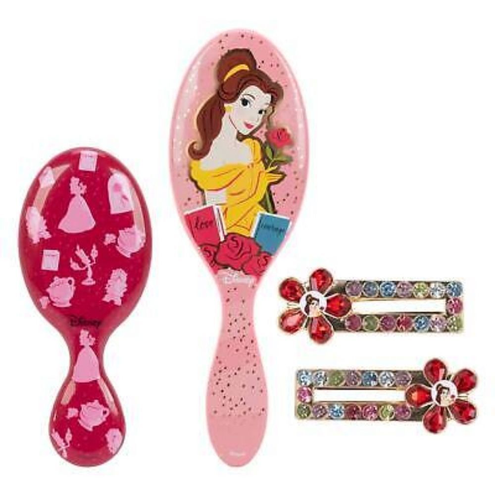 Disney Wetbrush Belle Detangling Accessory Bundle